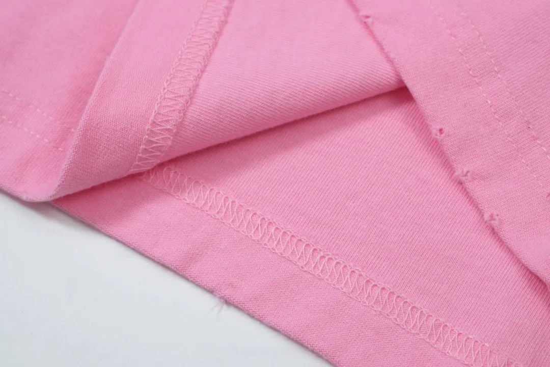 Pink In Stock 8026#AC LOGO T Black White S-XL ： ：8026#12011055
